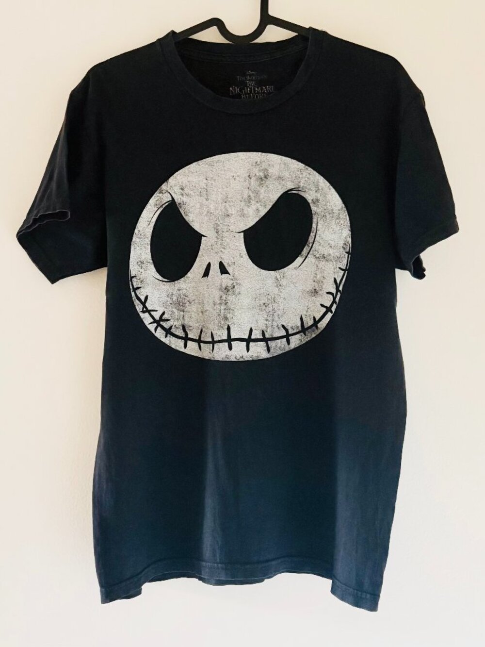 Nightmare Before Christmas - Jack Skellington Black Tee size S